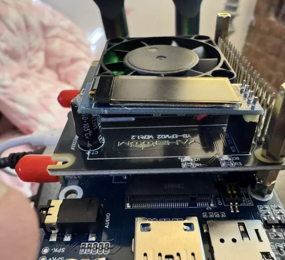 BadBrik cooling and expansion layers, cropped to exclude a nearby screen